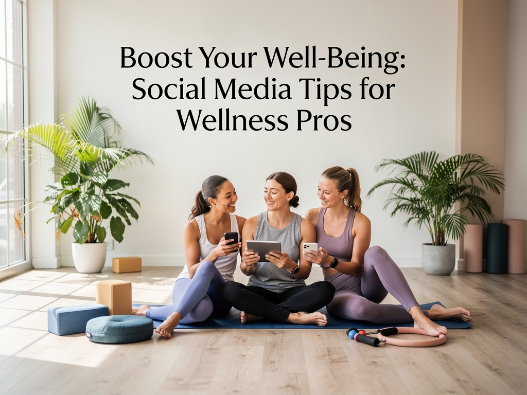 Boost Your Well-Being: Social Media Tips for Wellness Pros